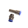 Free sample High quality brass male straight plastic threaded tube fitting