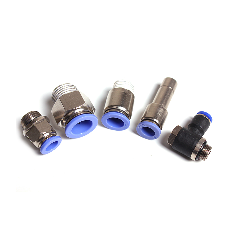 Free sample high quality brass male straight plastic threaded pipe joint